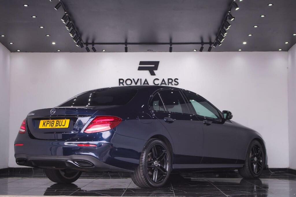 Mercedes-Benz E Class Saloon 2.0 E220d Amg Line G-tronic Euro 6 Ss 4 KP18BUJ Blue #4
