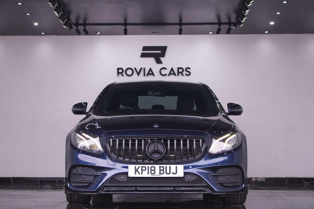 Mercedes-Benz E Class Saloon 2.0 E220d Amg Line G-tronic Euro 6 Ss 4 KP18BUJ Blue #2