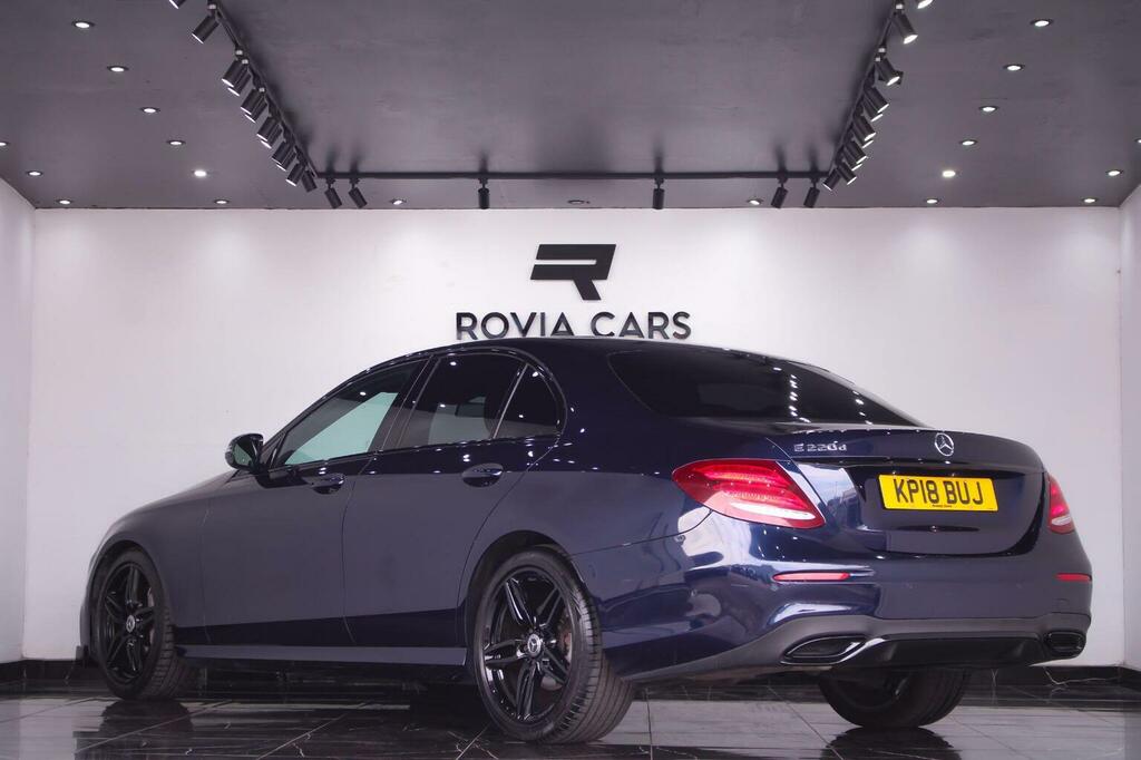Mercedes-Benz E Class Saloon 2.0 E220d Amg Line G-tronic Euro 6 Ss 4 KP18BUJ Blue #6