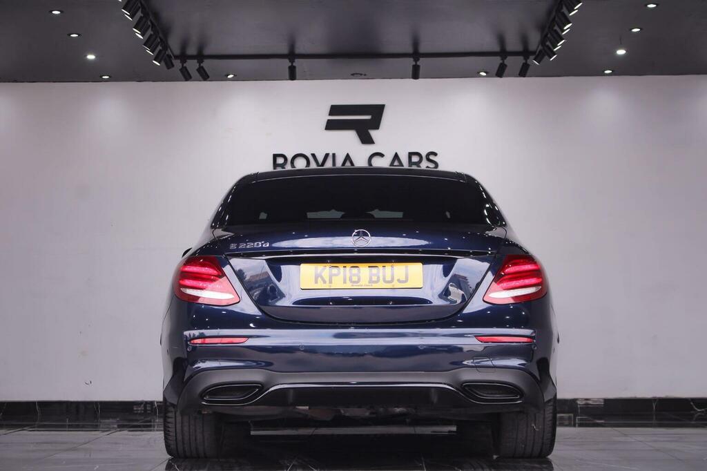 Mercedes-Benz E Class Saloon 2.0 E220d Amg Line G-tronic Euro 6 Ss 4 KP18BUJ Blue #5