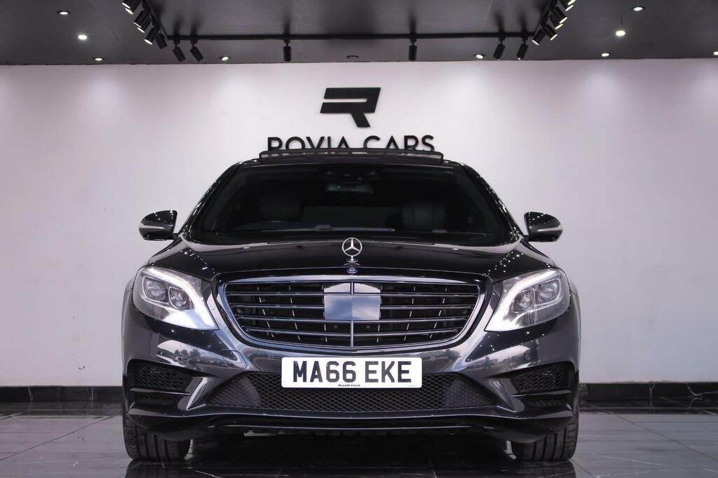 Mercedes-Benz S Class Saloon 3.0 S350d V6 Amg Line Executive G-tronic Black #2