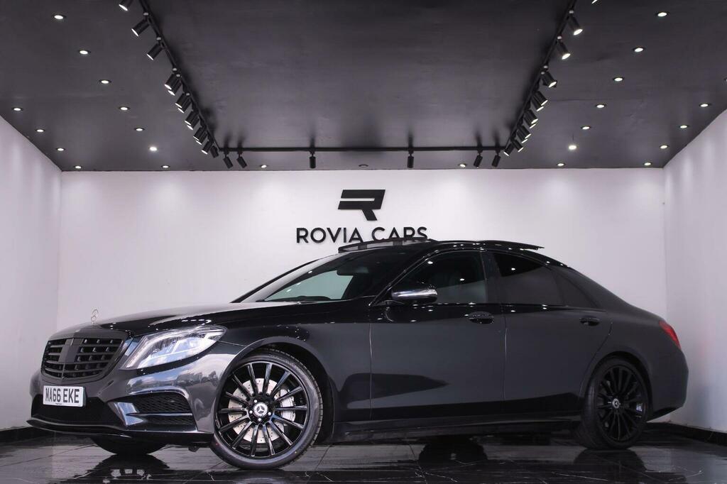 Mercedes-Benz S Class Saloon 3.0 S350d V6 Amg Line Executive G-tronic Black #4