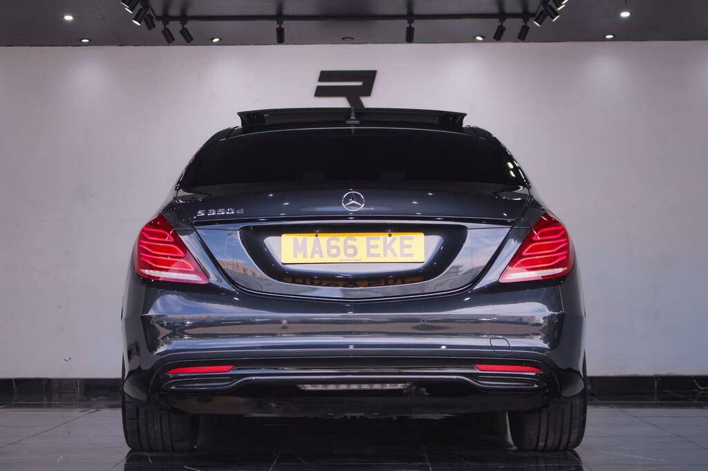 Mercedes-Benz S Class Saloon 3.0 S350d V6 Amg Line Executive G-tronic Black #6