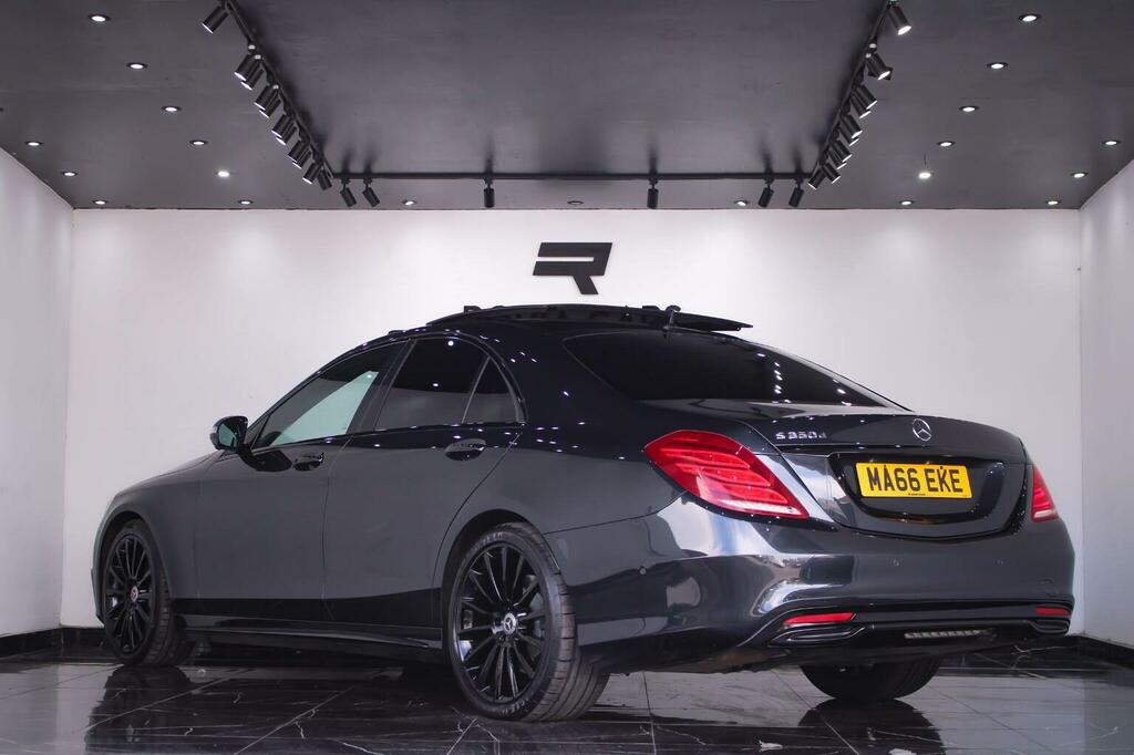 Mercedes-Benz S Class Saloon 3.0 S350d V6 Amg Line Executive G-tronic Black #5