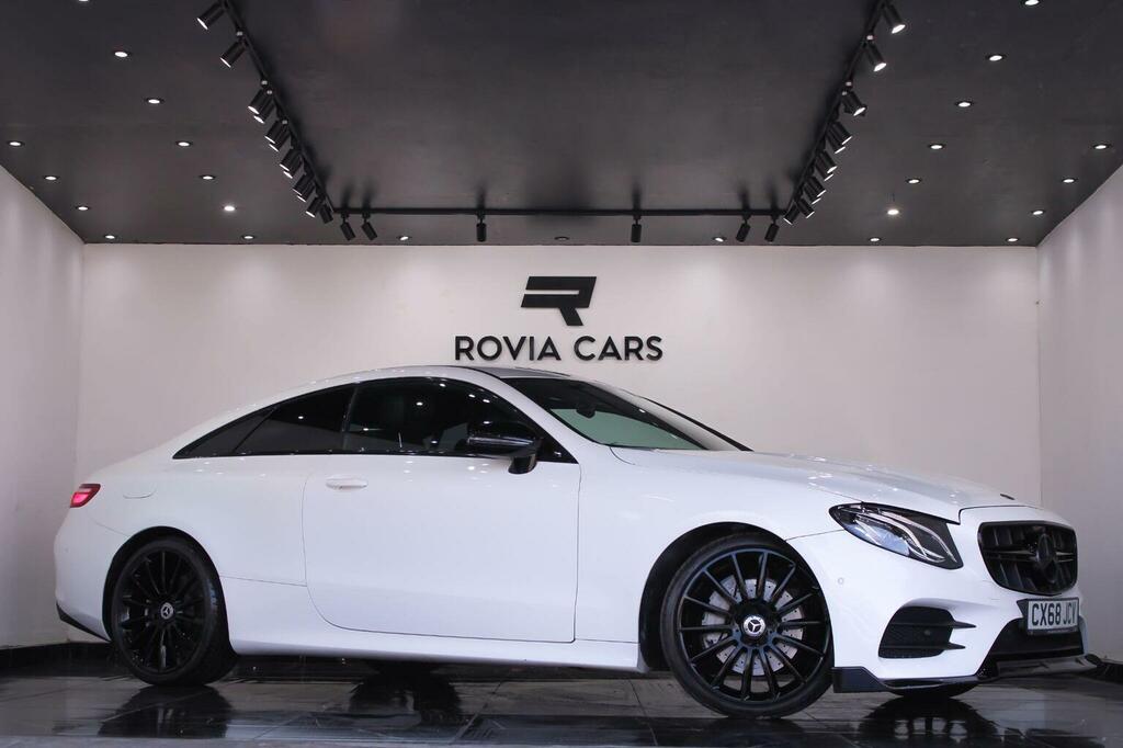 Mercedes-Benz E Class Coupe 2.0 E220d Amg Line G-tronic Euro 6 Ss White