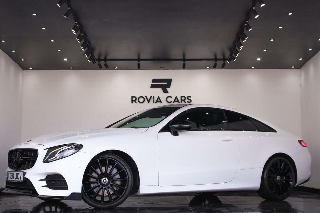 Mercedes-Benz E Class Coupe 2.0 E220d Amg Line G-tronic Euro 6 Ss CX68JCV White #3