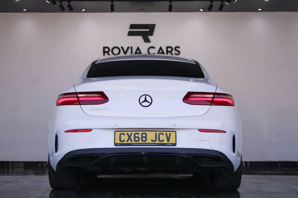 Mercedes-Benz E Class Coupe 2.0 E220d Amg Line G-tronic Euro 6 Ss CX68JCV White #6