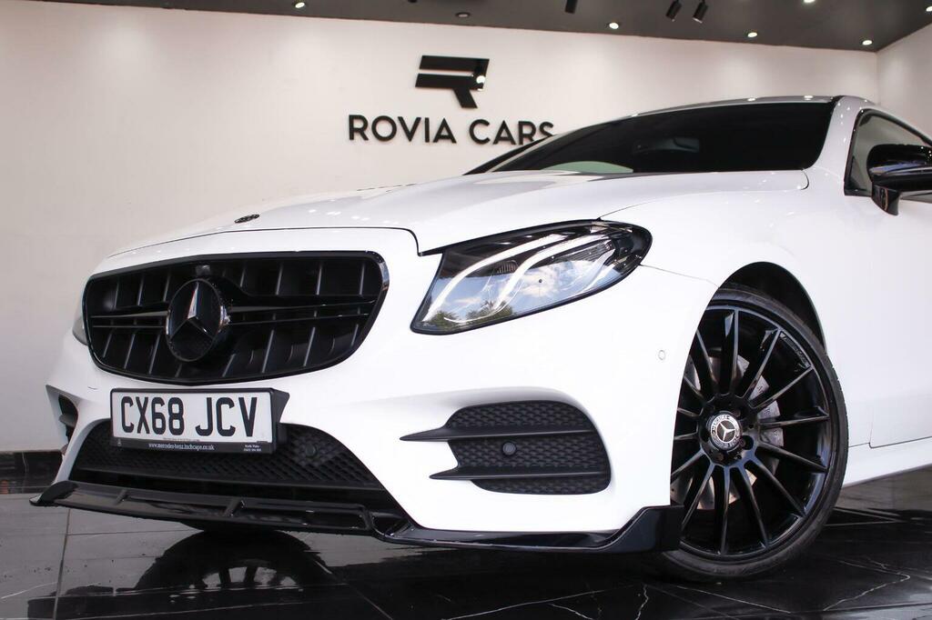 Mercedes-Benz E Class Coupe 2.0 E220d Amg Line G-tronic Euro 6 Ss CX68JCV White #4