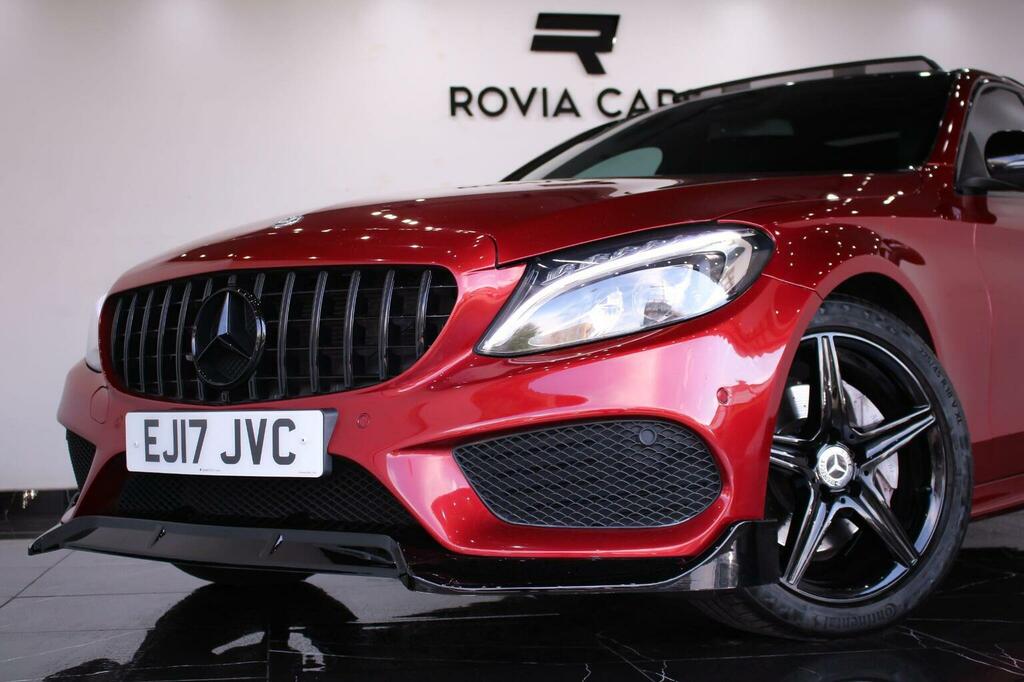 Mercedes-Benz C Class Saloon 2.0 C200 Amg Line Premium Plus G-tronic EJ17JVC Red #5