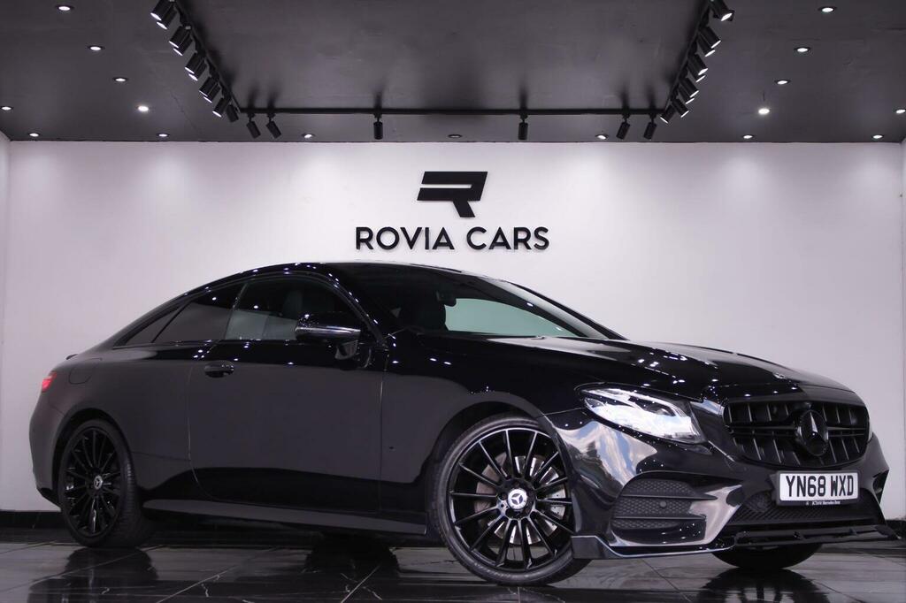 Mercedes-Benz E Class Coupe 2.0 E220d Amg Line Premium G-tronic Euro Black