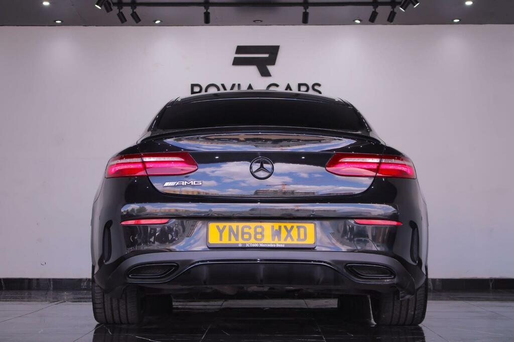 Mercedes-Benz E Class Coupe 2.0 E220d Amg Line Premium G-tronic Euro YN68WXD Black #6