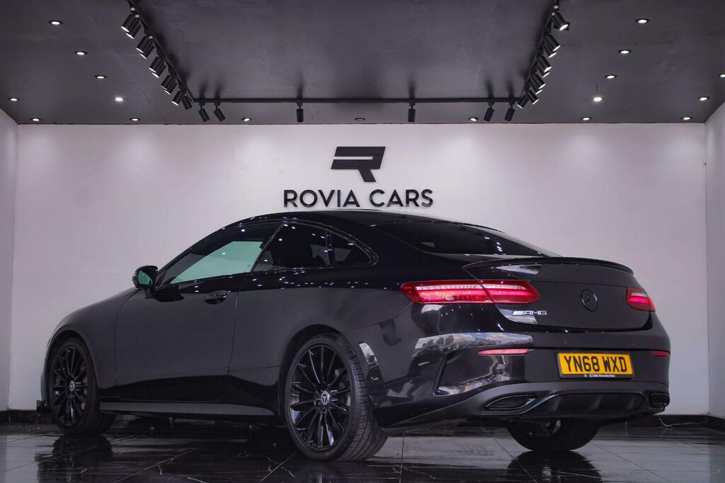 Mercedes-Benz E Class Coupe 2.0 E220d Amg Line Premium G-tronic Euro YN68WXD Black #5