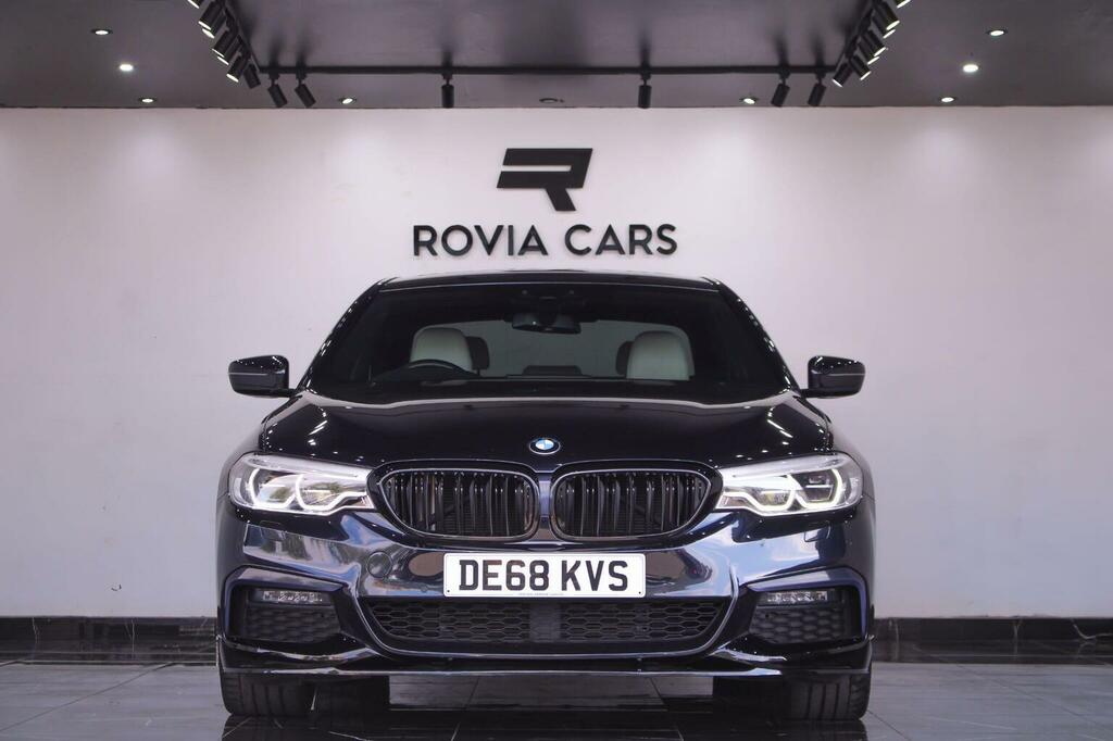 BMW 5 Series Saloon 3.0 530D M Sport Xdrive Euro 6 Ss 4 DE68KVS Black #2