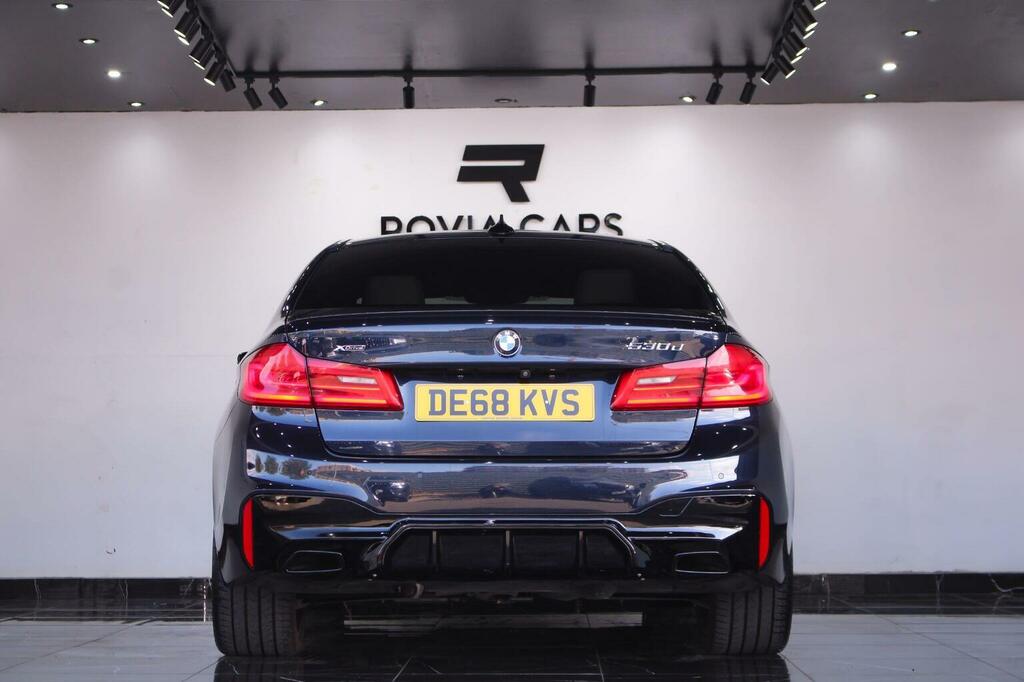 BMW 5 Series Saloon 3.0 530D M Sport Xdrive Euro 6 Ss 4 DE68KVS Black #6