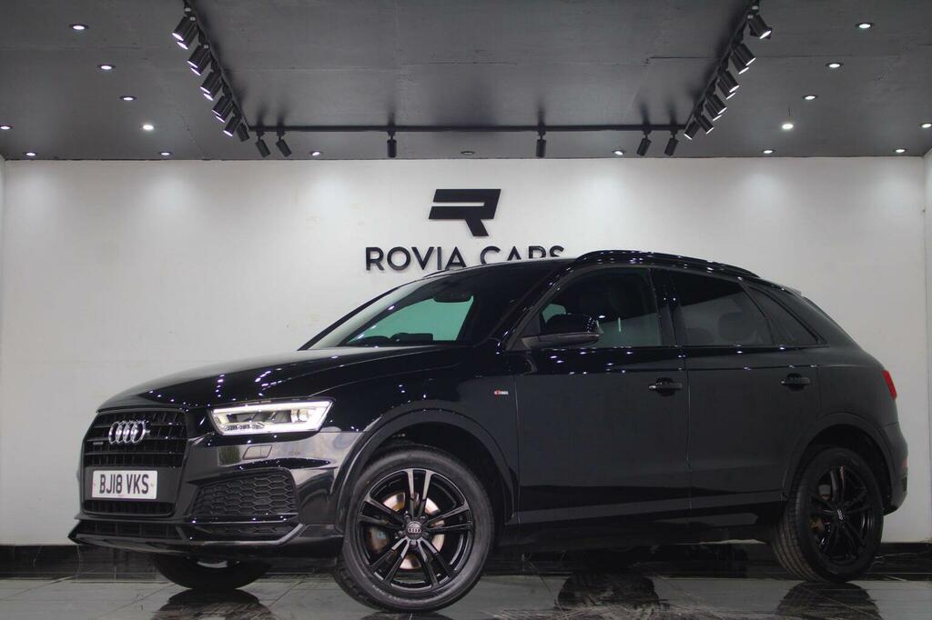 Audi Q3 Suv 2.0 Tdi S Line Edition S Tronic Quattro Euro 6 Black #3