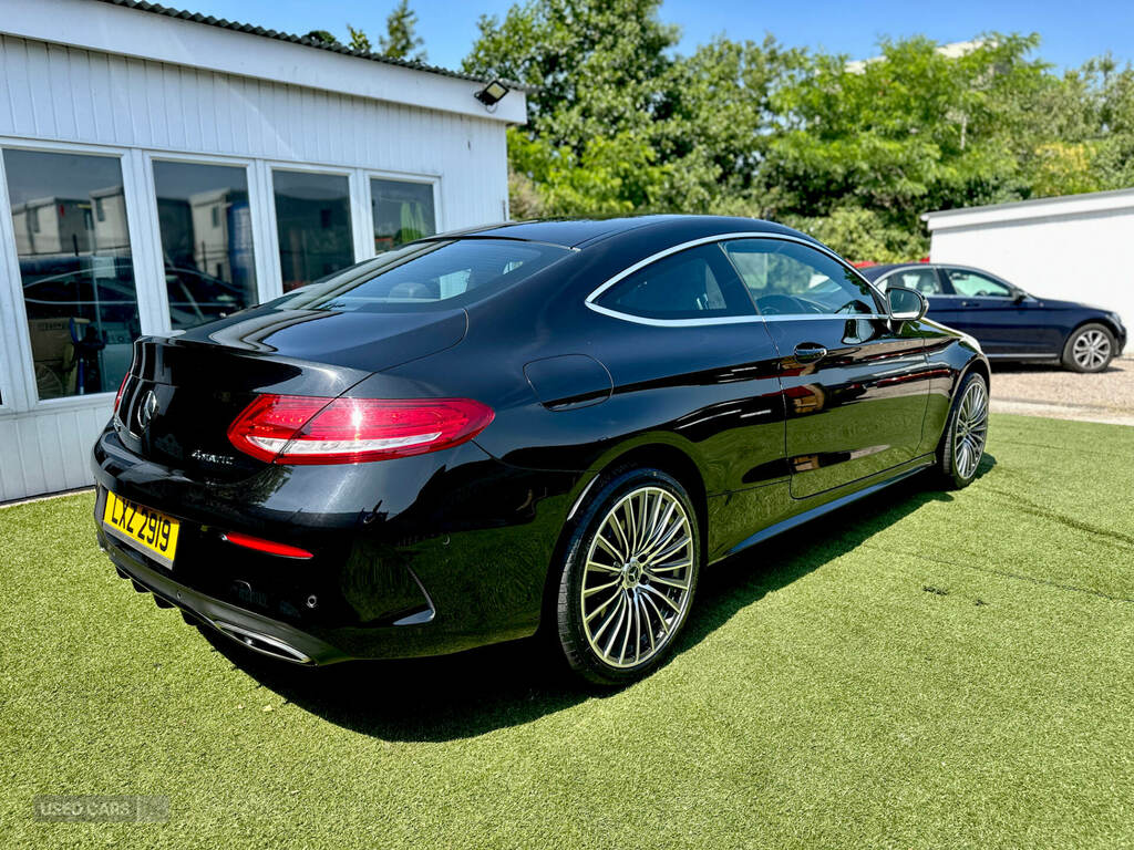 Mercedes-Benz C Class C200 4Matic Amg Line LXZ2919 Black #4