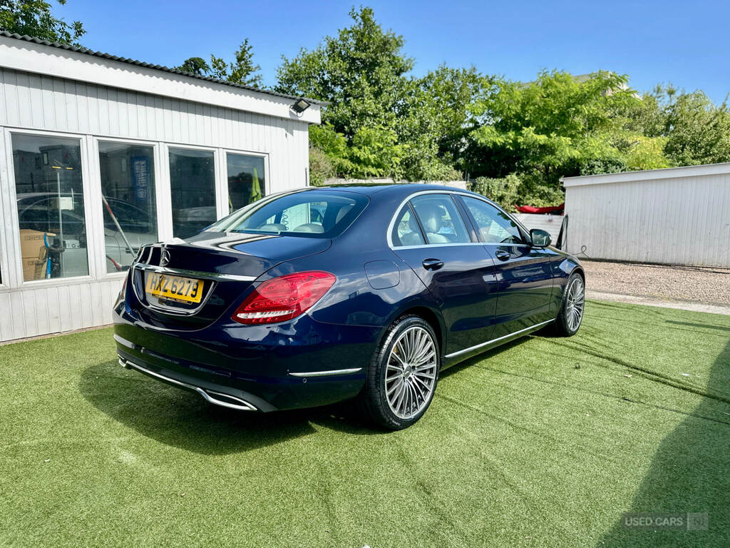 Mercedes-Benz C Class C200 Sport Blue #4