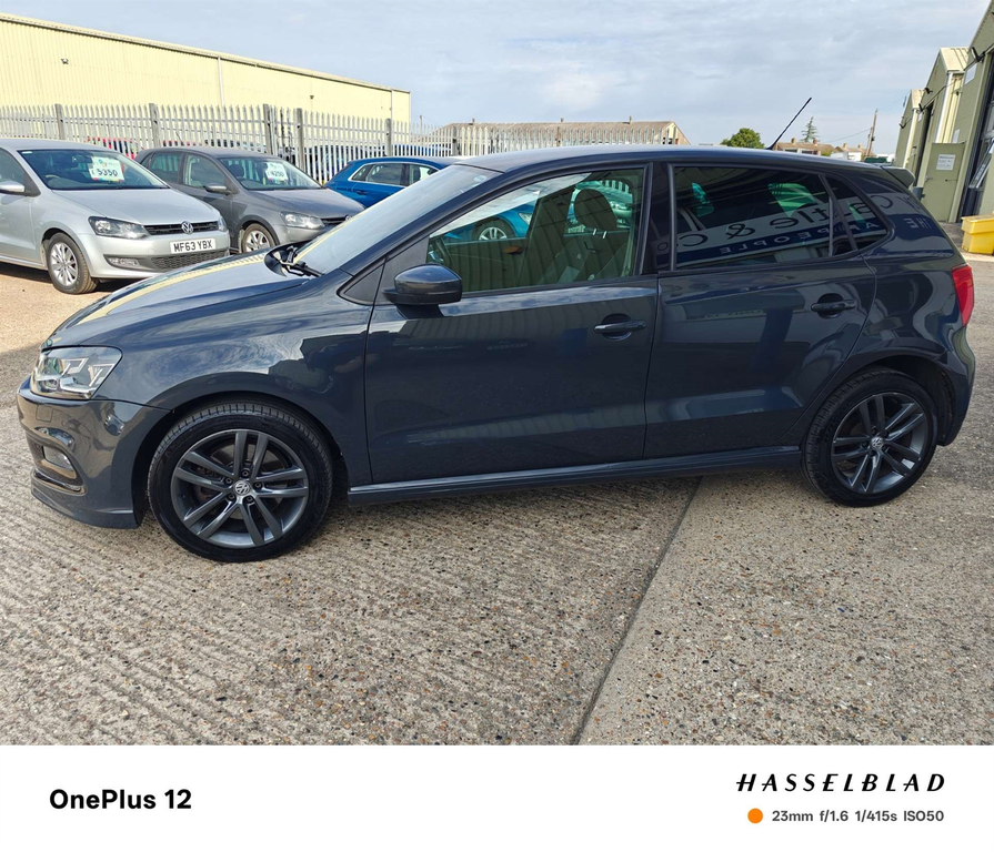 Volkswagen Polo Bluemotion Tech R-line Hatchback Eur Grey #3