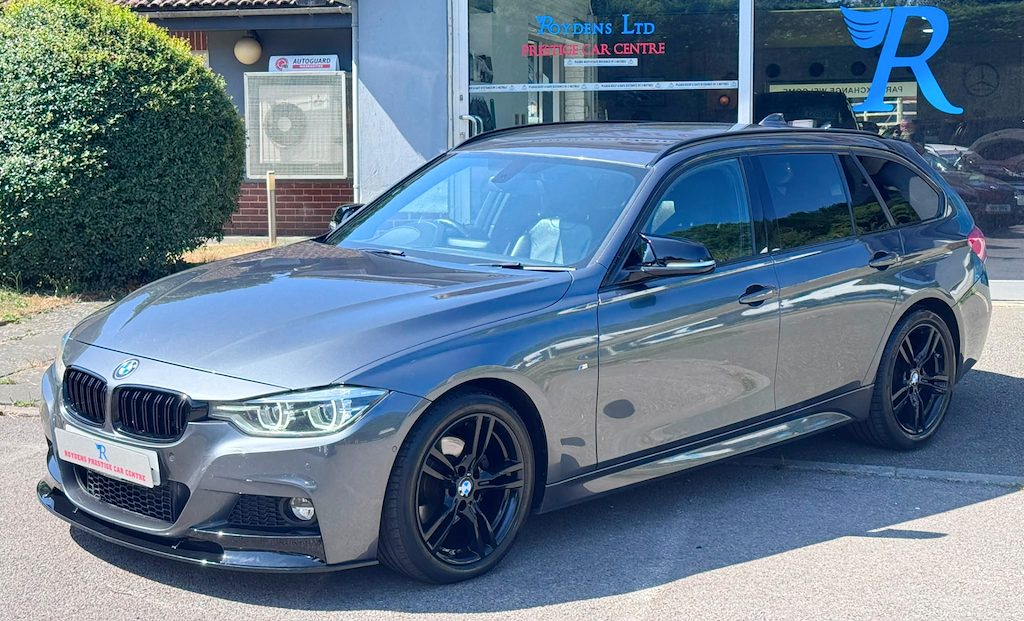 BMW 3 Series M Sport Touring YK18OZZ Grey #4