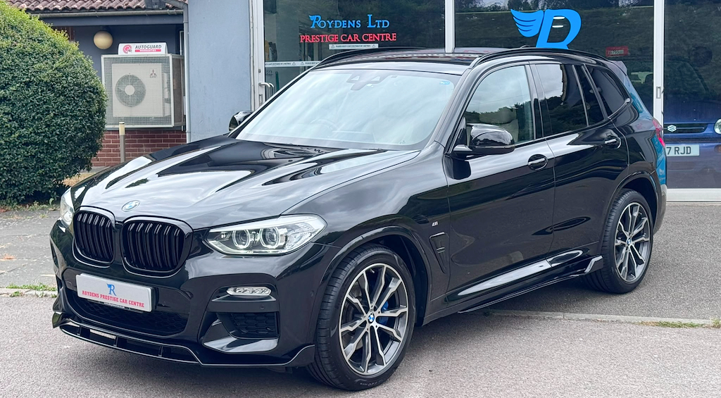 BMW X3 Xdrive 20D M Sport Blue #5