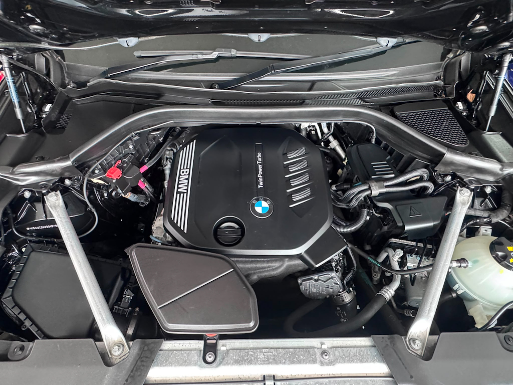 BMW X3 Xdrive 20D M Sport Blue #4
