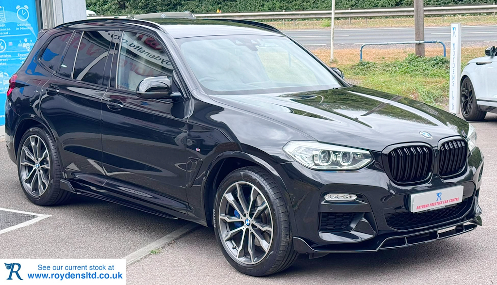 BMW X3 Xdrive 20D M Sport Blue