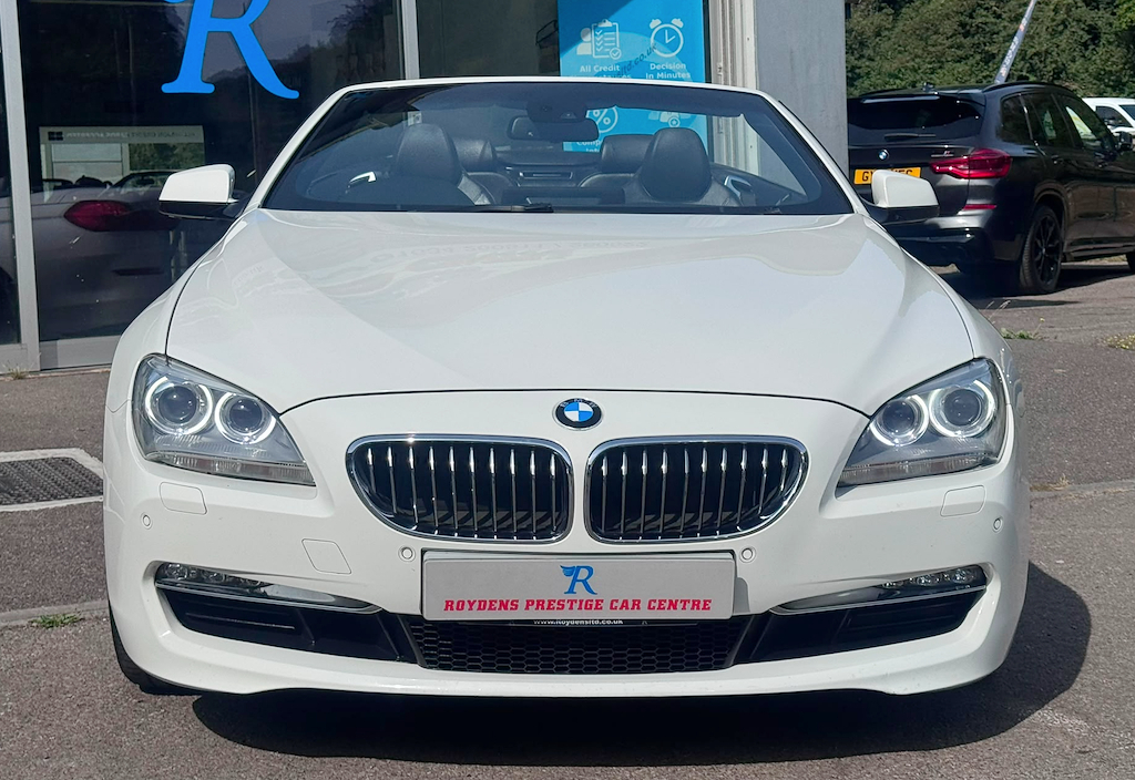 BMW 6 Series Se White #3