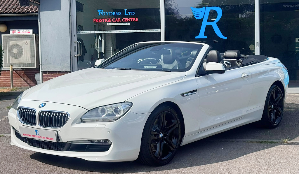 BMW 6 Series Se White #5