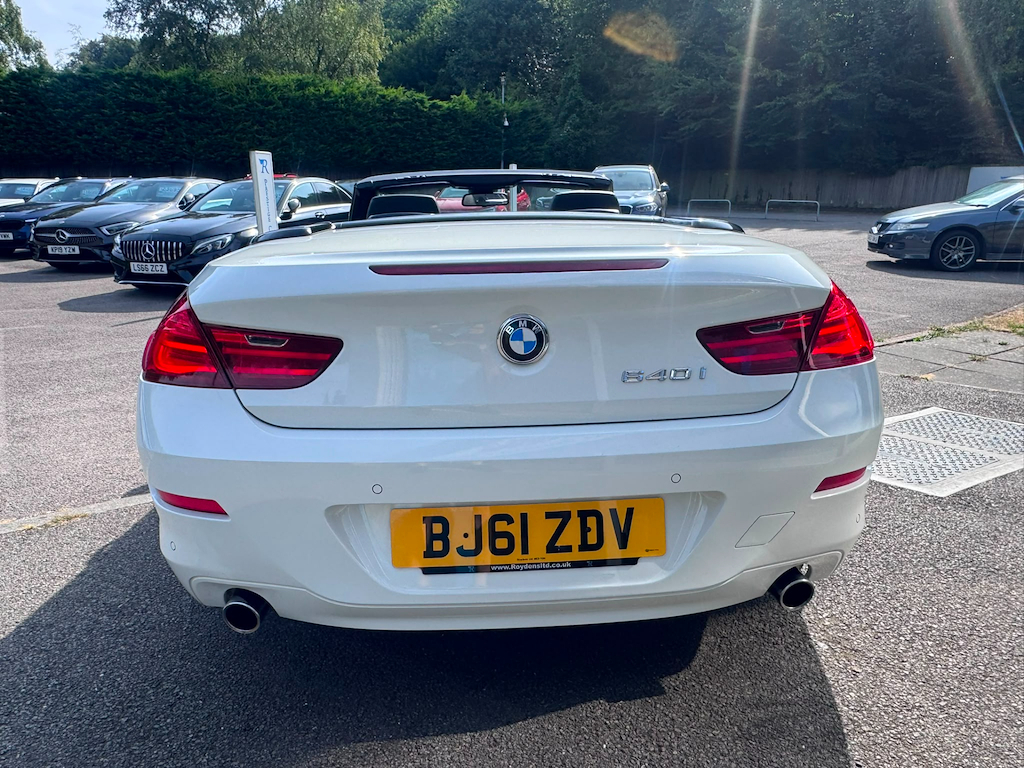 BMW 6 Series 650I Se Black #10