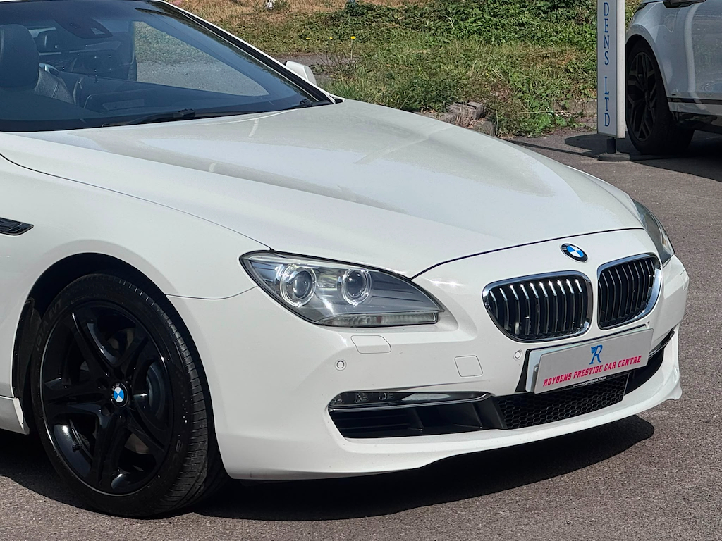 BMW 6 Series Se White #2