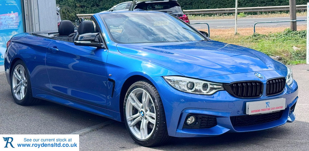 BMW 4 Series M Sport Blue