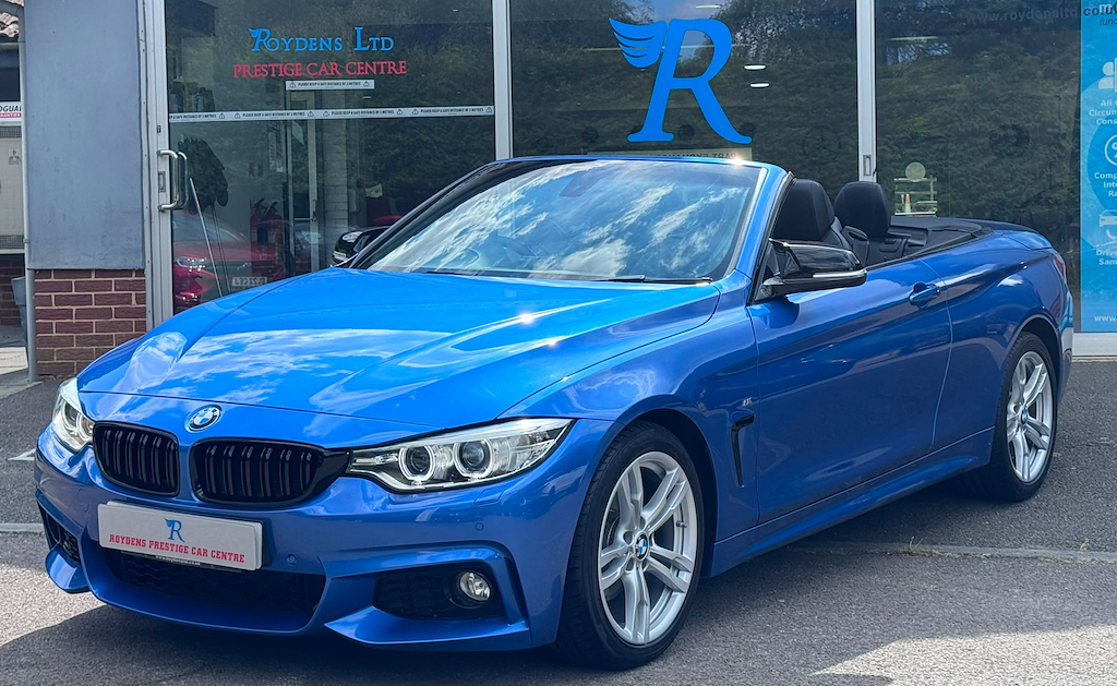 BMW 4 Series M Sport Blue #5