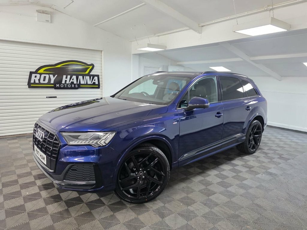 Audi Q7 3.0 Tdi V6 50 S Line Suv Tiptronic Quat Blue