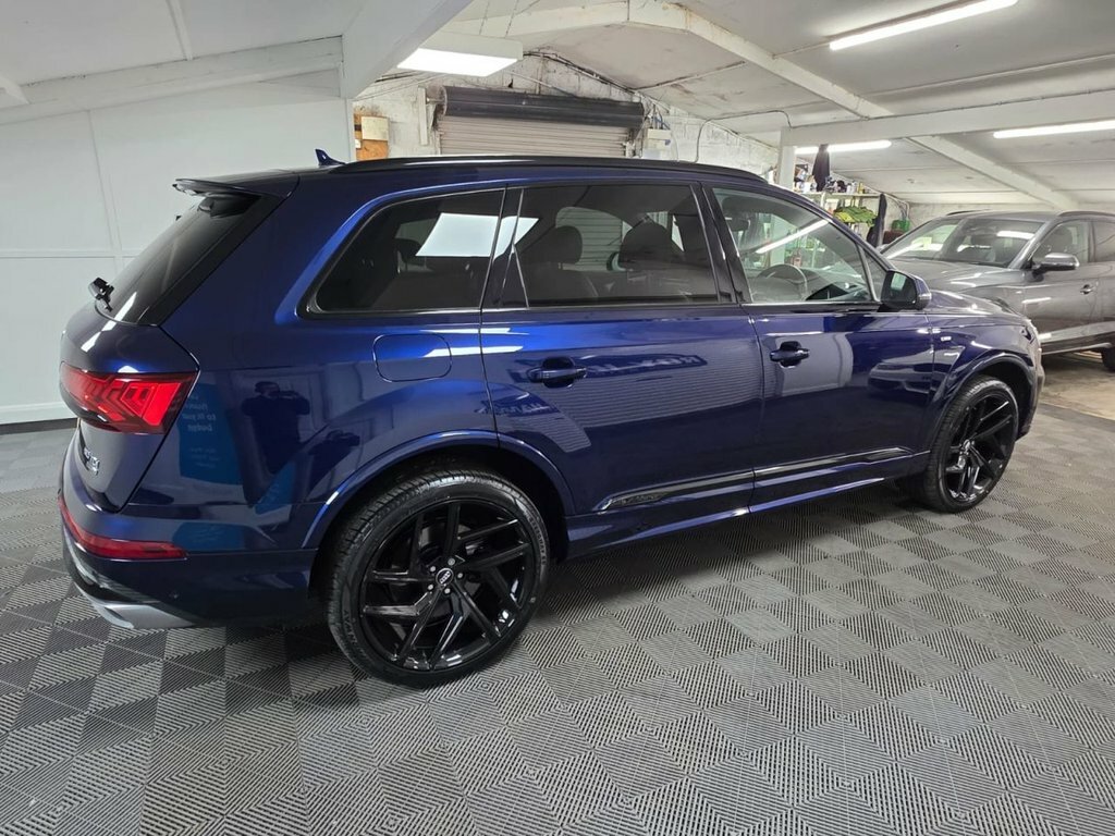 Audi Q7 3.0 Tdi V6 50 S Line Suv Tiptronic Quat PB17HAM Blue #6