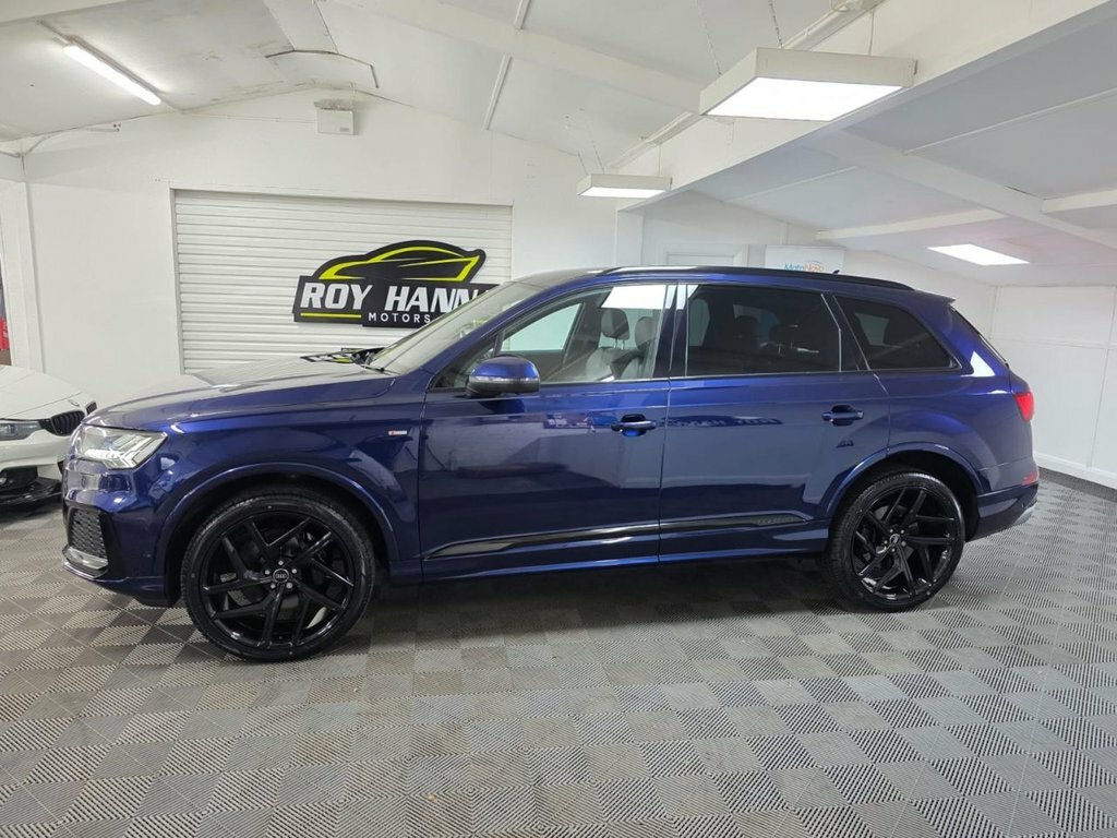 Audi Q7 3.0 Tdi V6 50 S Line Suv Tiptronic Quat PB17HAM Blue #2