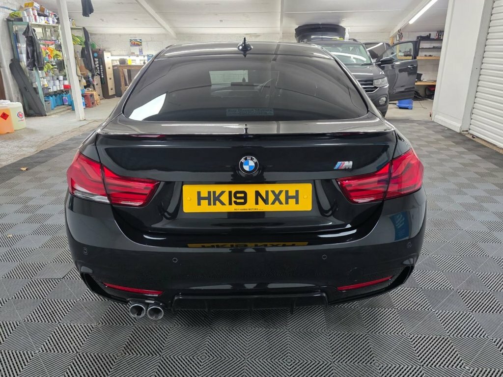 BMW 4 Series Gran Coupe 2.0 420D M Sport Hatchback Euro 6 HK19NXH Black #5