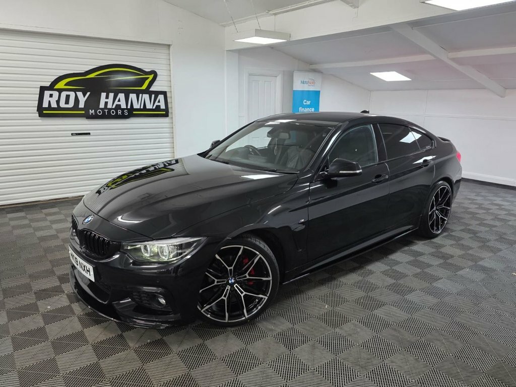 BMW 4 Series Gran Coupe 2.0 420D M Sport Hatchback Euro 6 Black