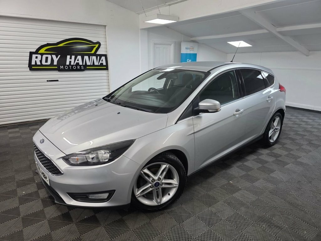 Ford Focus 1.5 Tdci Zetec Hatchback Euro 6 Silver