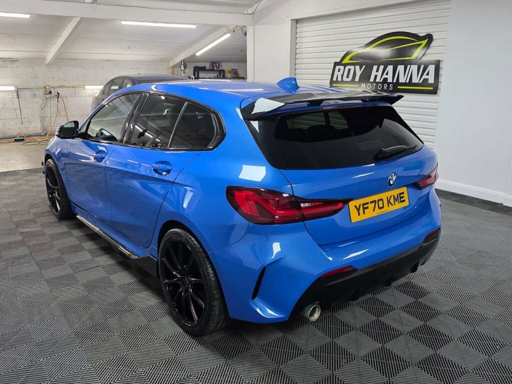BMW 1 Series 1.5 118I M Sport Hatchback Dct Euro 6 Blue #4