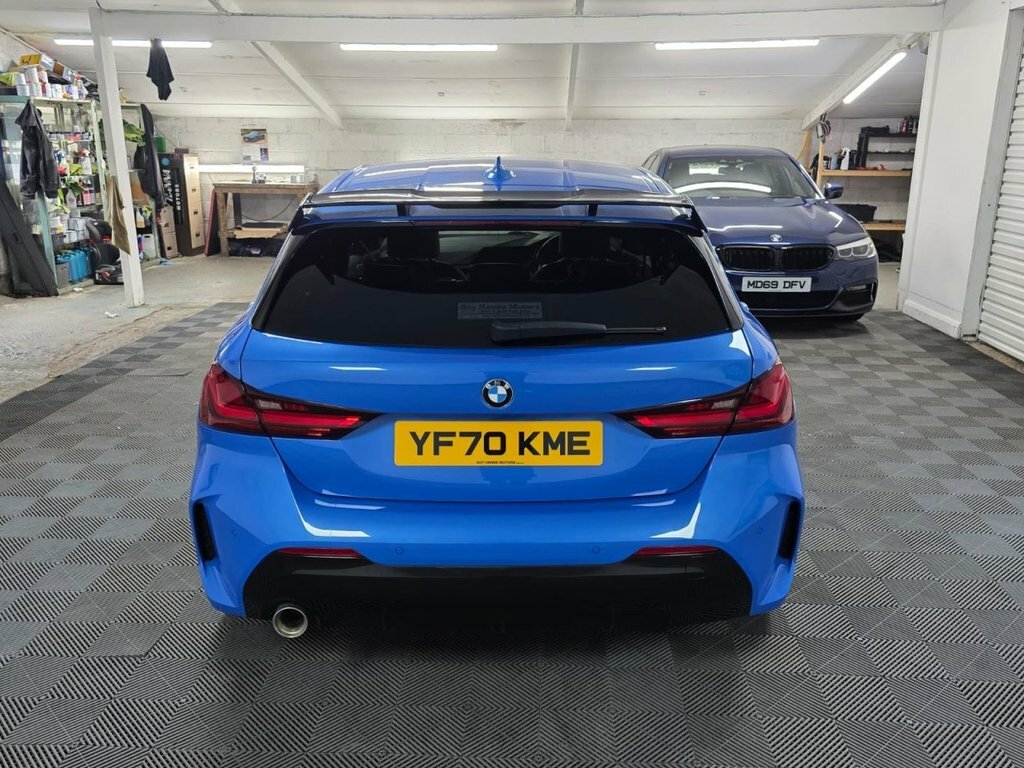 BMW 1 Series 1.5 118I M Sport Hatchback Dct Euro 6 Blue #5