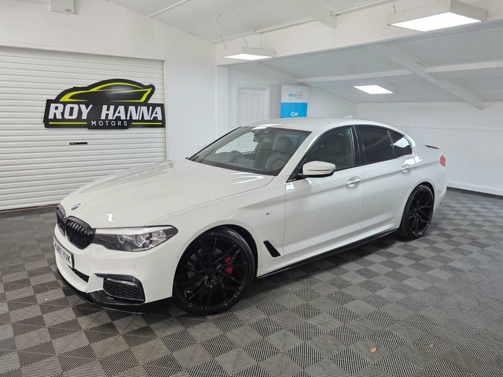 BMW 5 Series 2.0 520D M Sport Saloon Euro 6 S White