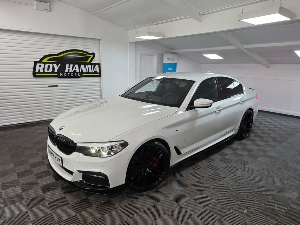 BMW 5 Series 2.0 520D M Sport Euro 6 Ss Black #27