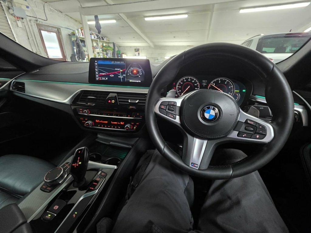 BMW 5 Series 2.0 520D M Sport Euro 6 Ss Black #25