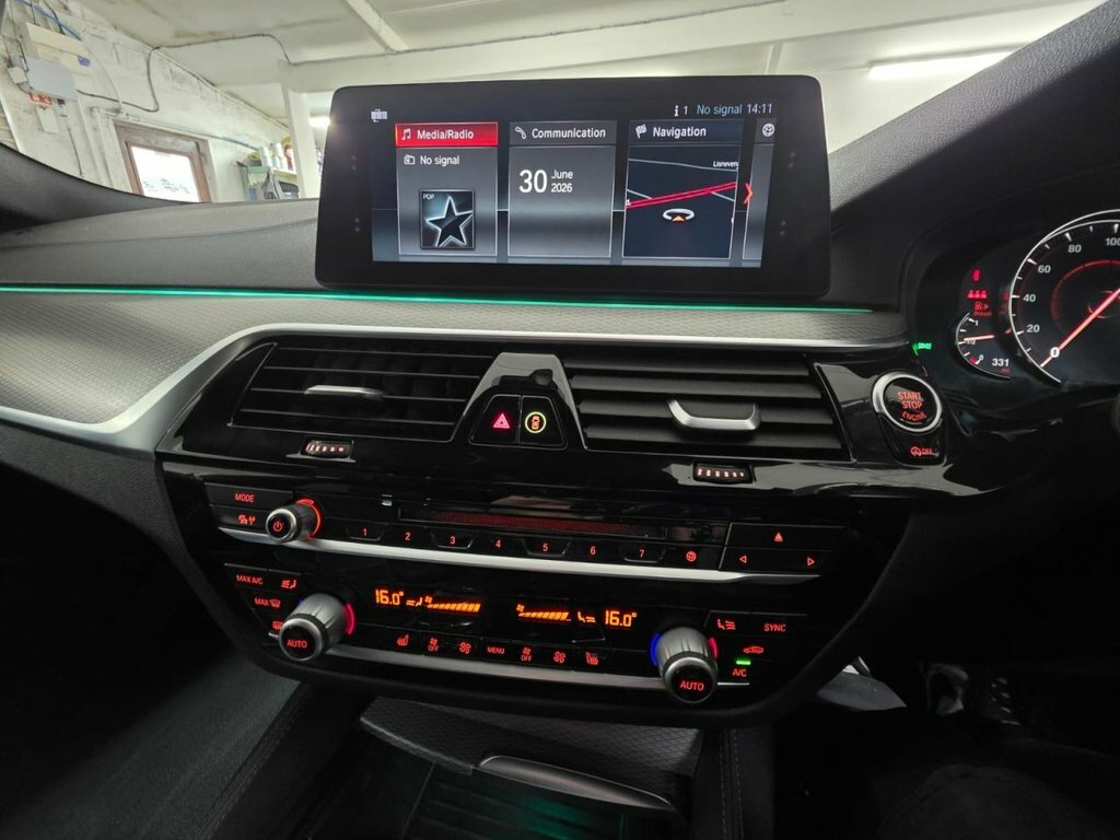 BMW 5 Series 2.0 520D M Sport Euro 6 Ss Black #20