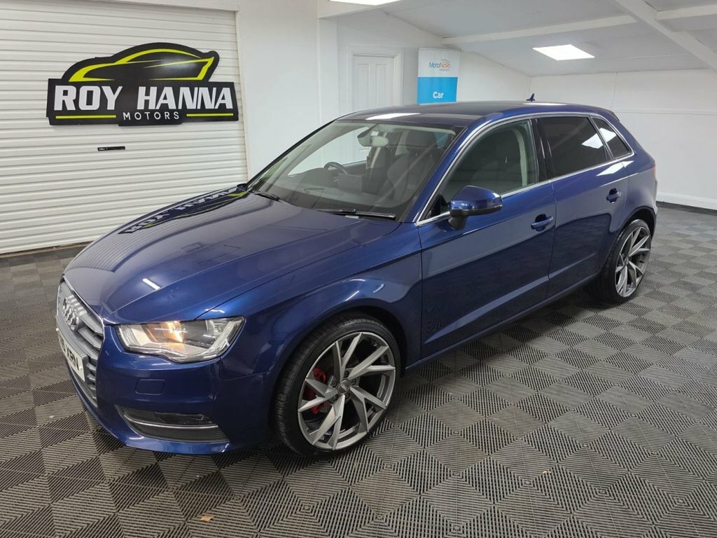 Audi A3 1.6 Tdi Sport Sportback Euro 6 Blue
