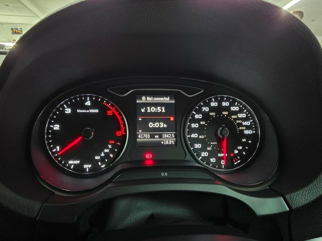 Audi A3 1.6 Tdi S Line Sportback Euro 6 Black #4