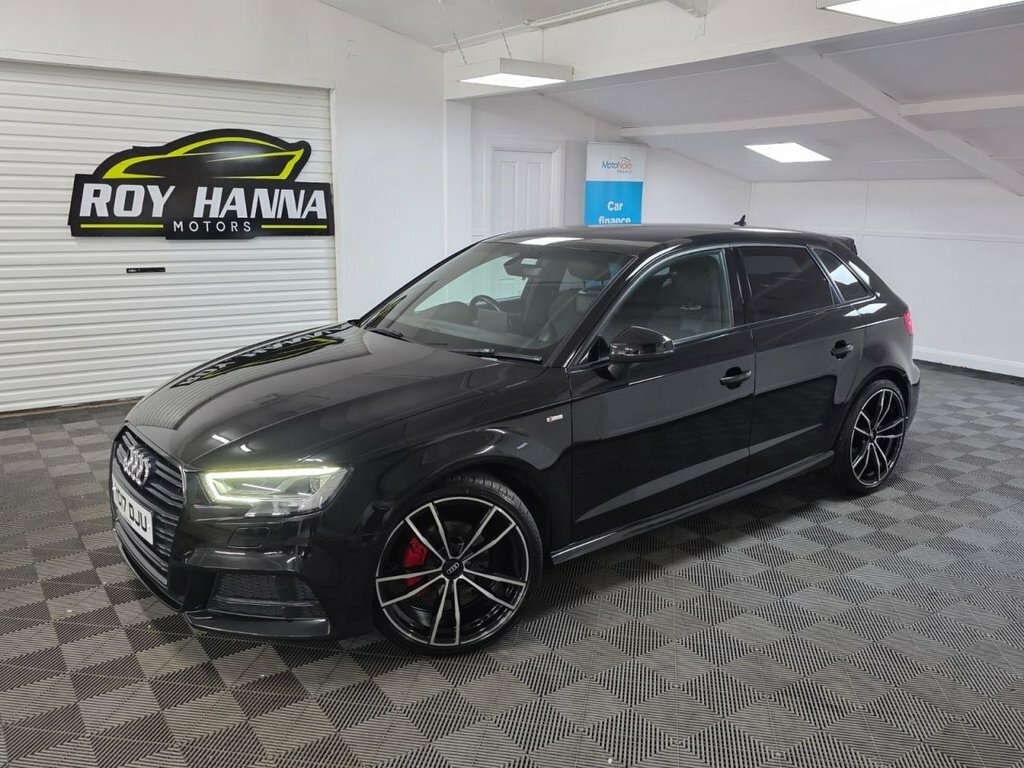 Audi A3 1.6 Tdi S Line Sportback Euro 6 Black