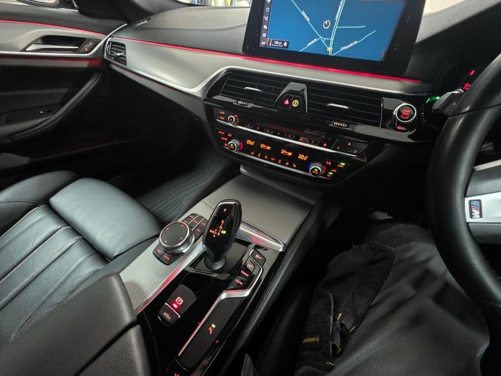 BMW 5 Series 2.0 520D M Sport Saloon Euro 6 S Grey #5
