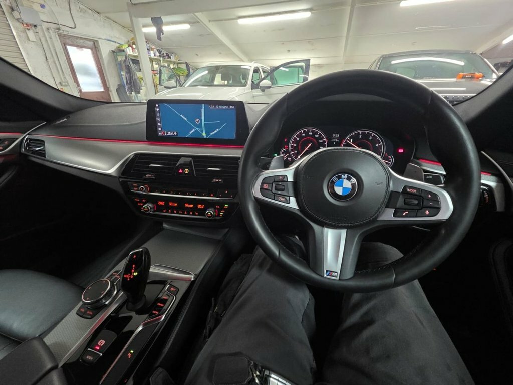 BMW 5 Series 2.0 520D M Sport Saloon Euro 6 S Grey #3
