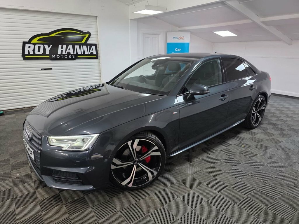 Audi A4 2.0 Tdi S Line Saloon S Tronic Euro 6 Grey